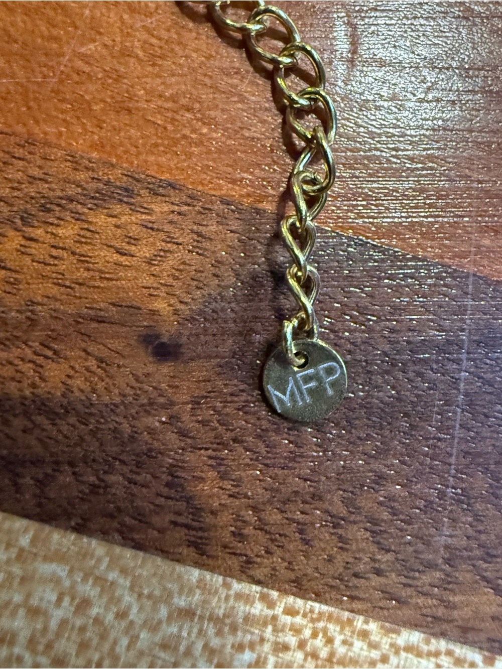 Gold Cherry & Strawberry Charm Necklace in Red and Green - Picture 4 of 5